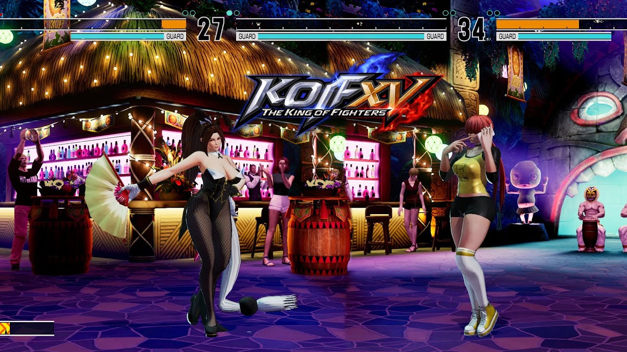 King of Fighters XV Mai Shiranui vs Shermie PC Mod