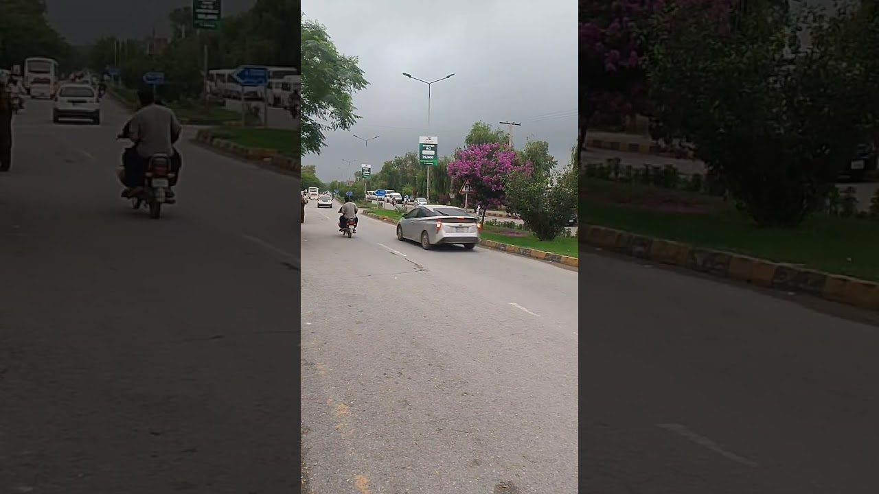 shifa international hospital Islamabad #Pitras bukhari road # natural beauty#short ..