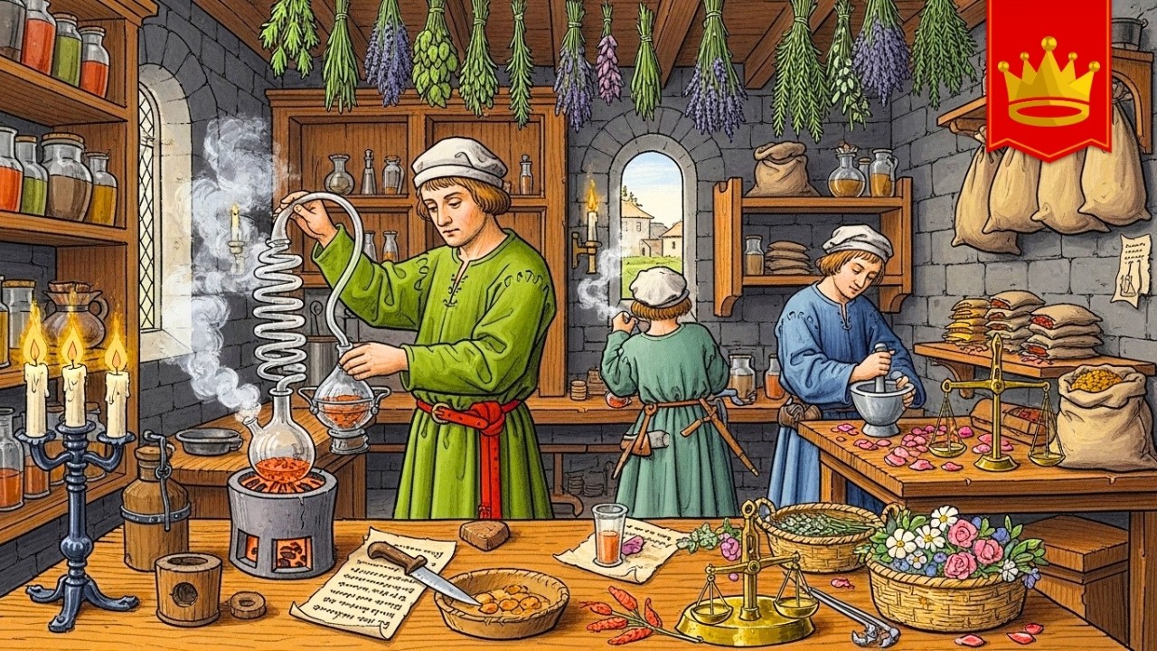 Cum a modelat fabricarea parfumurilor societatea medievală