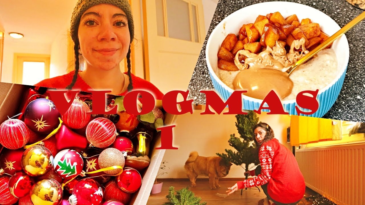Mi történt a Bubszival? 🐻🥺| Karácsonyfa diszités kicsit megkésve 🎄| VLOGMAS 1 🎇