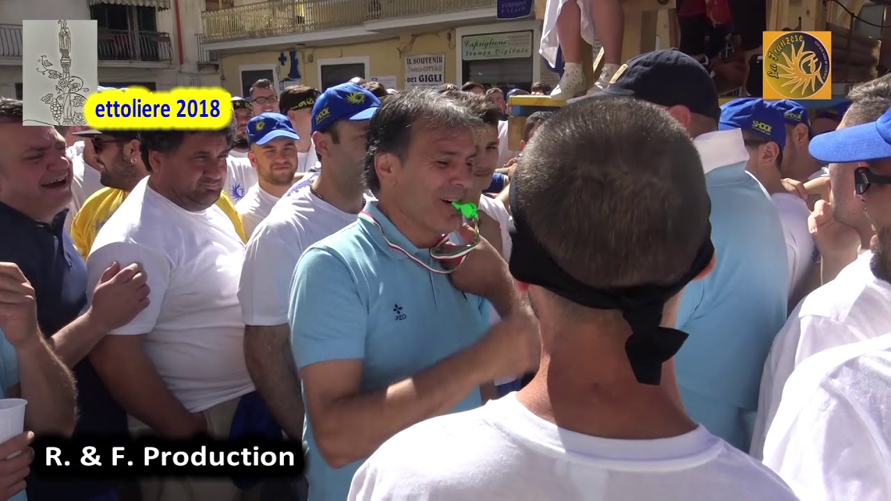 Nola Festa dei Gigli   Giglio del Bettoliere 2018   Maestri di festa Innamorati di San Paolino   Mat