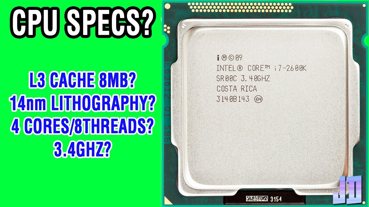 Understanding CPU Specs - CPU Specs Guide for Beginners