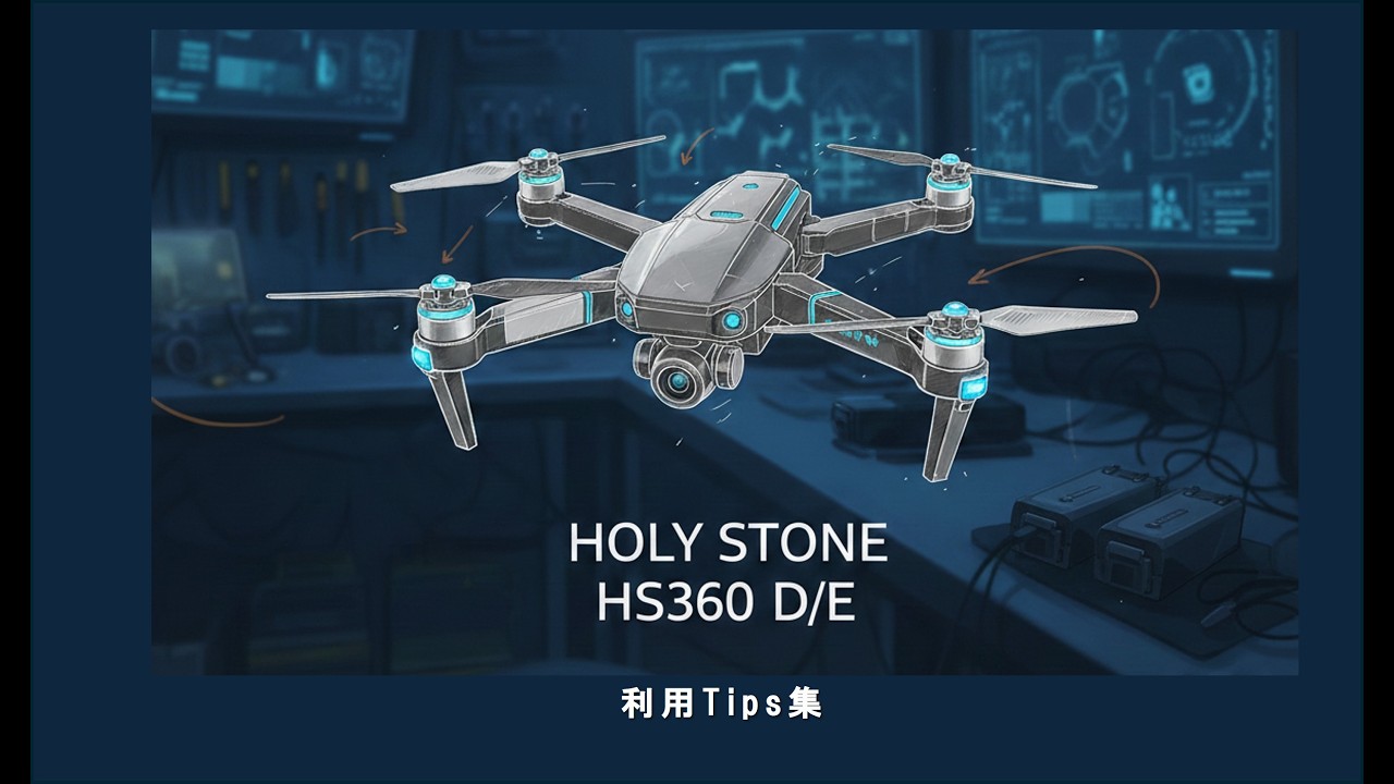 HOLY STONE HS360E/D - 利用ノウハウ Tips集