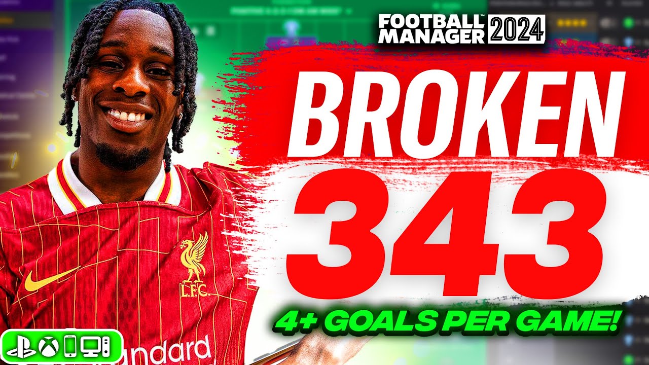 I Created The Most BROKEN Asymmetric FM24 Tactic! | Best FM24 Tactics