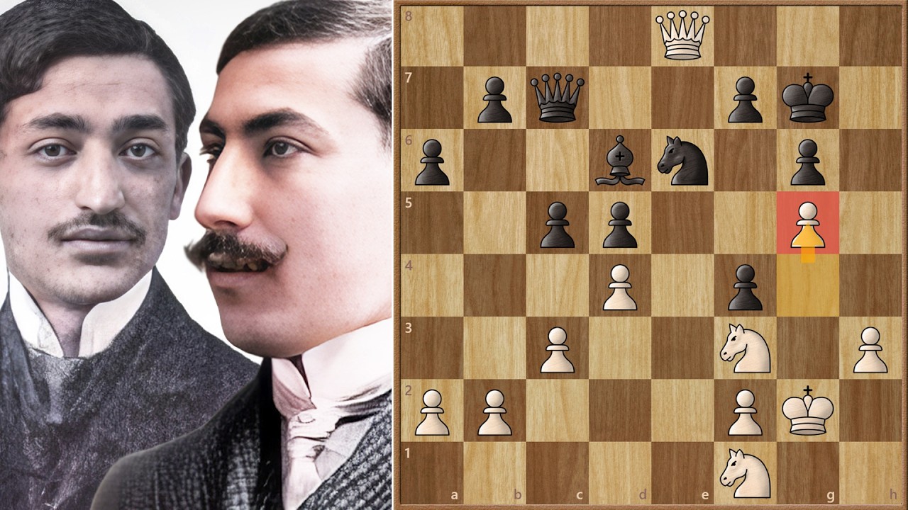 Slight Force, Extraordinary Vigor || Leo Forgács vs Akiba Rubinstein || St. Petersburg (1909)