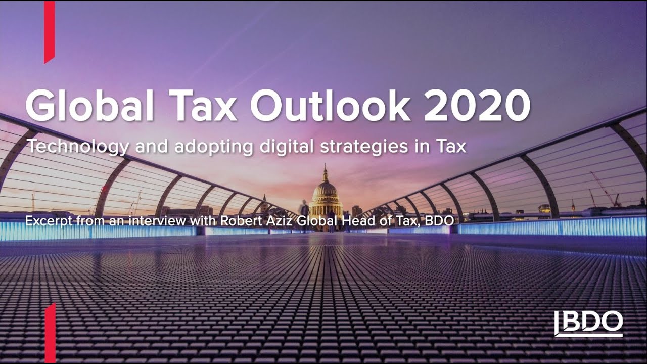 Global Tax Outlook 2020 - Technology and adopting digital strategies in Tax