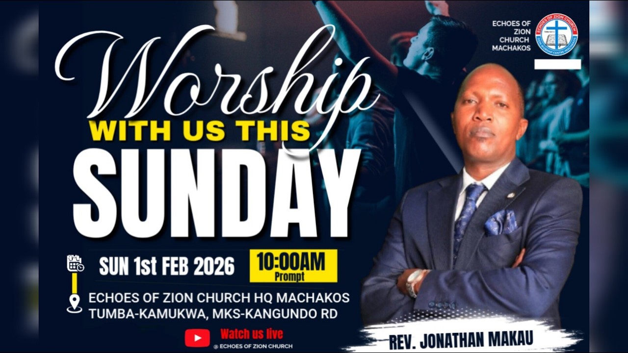 SUNDAY SERVICE || A WEAK MAN BUT A MIGHTY GOD || REV. JONATHAN MAKAU || 01.02.2026