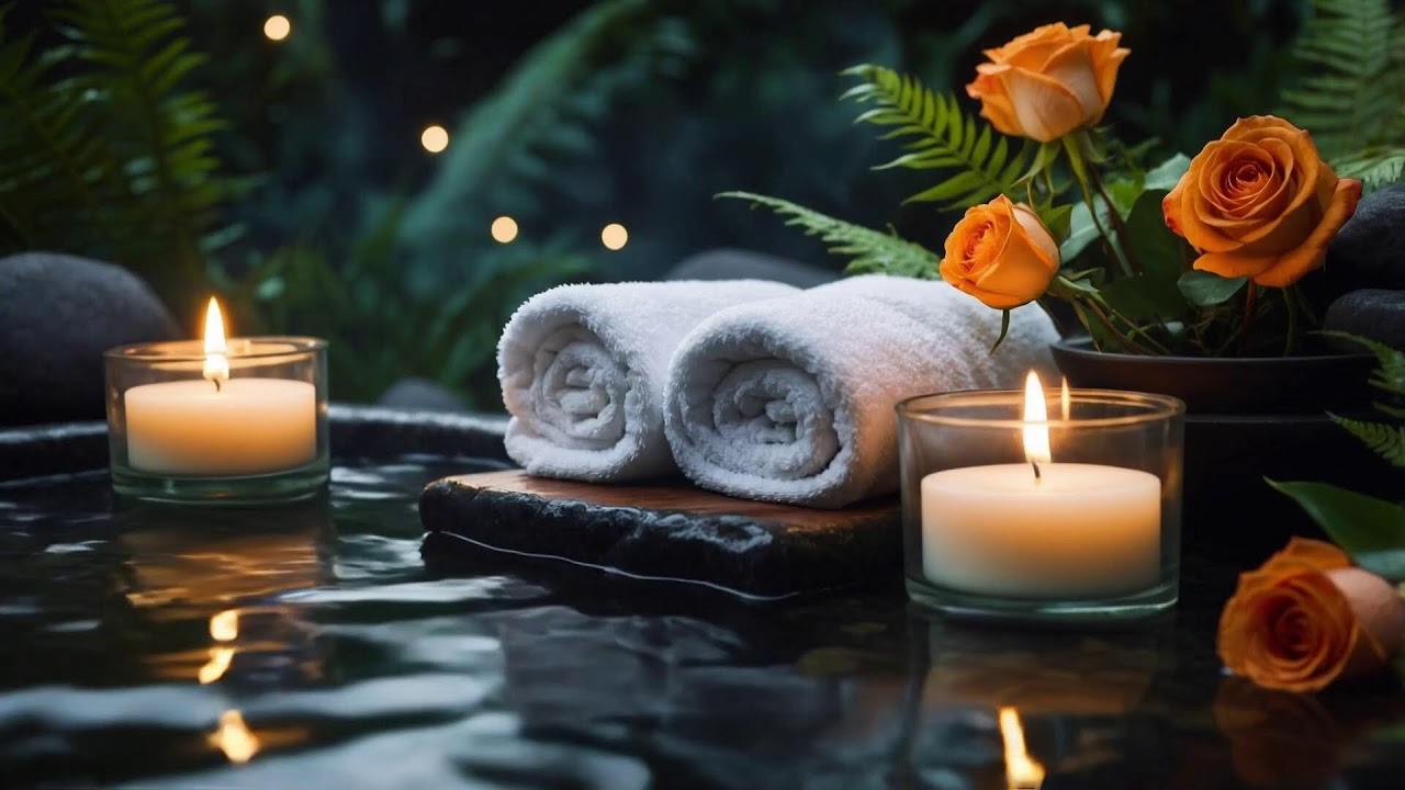 Relaxing Spa Music 🌺 Calm Your Mind Instantly, Release Stress, Insomnia Healing Piano Magic 1