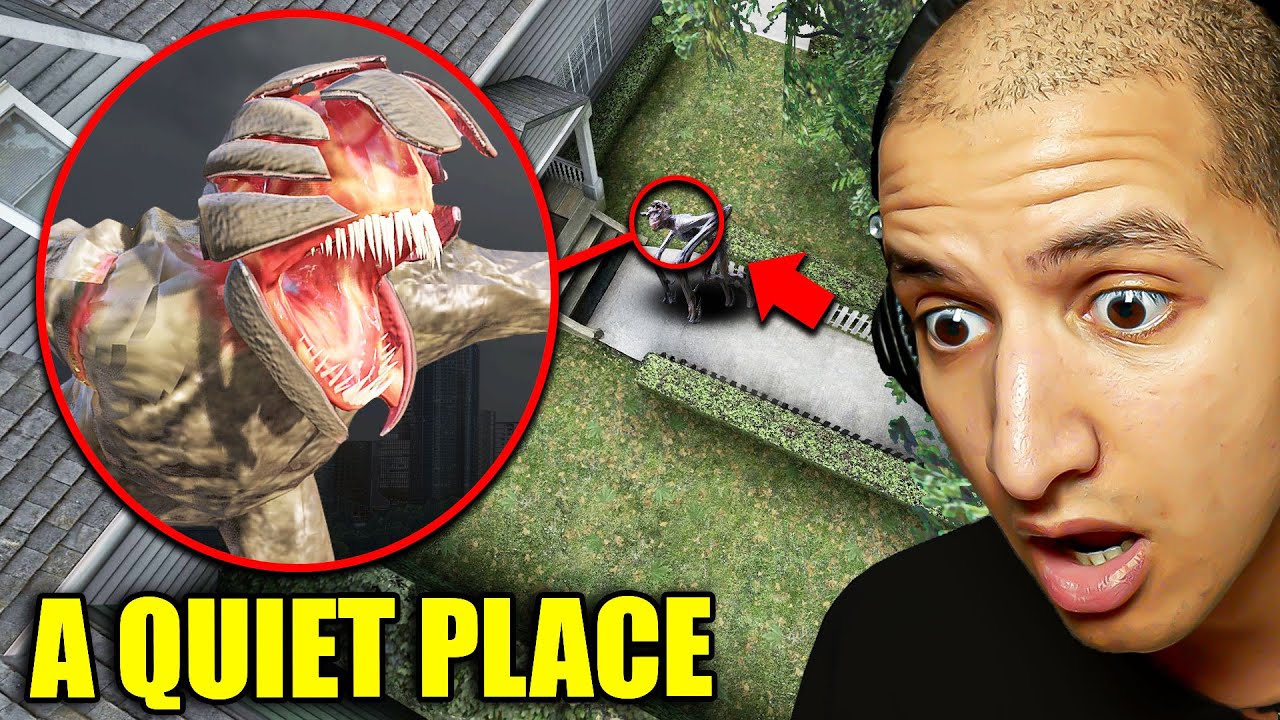 Drone Catches QUIET PLACE ALIENS Outside My House...