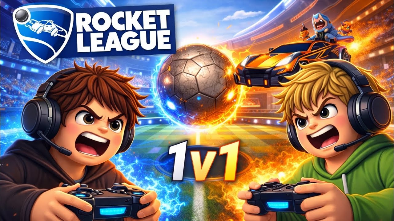 ⚽ ROCKET LEAGUE 1VS1 – KANN ICH DEN GEGNER SCHLAGEN? 😱🔥