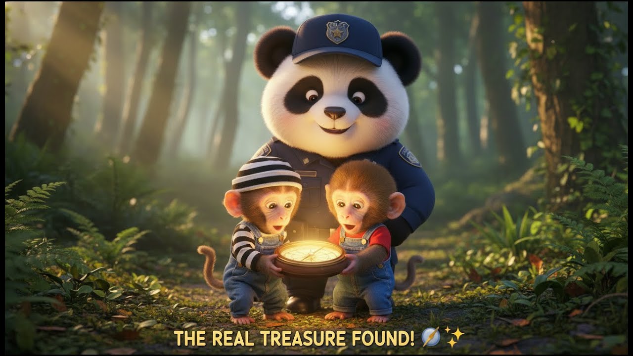 Funny Monkey Cartoon:  The Great Forest Quest & The Giant Surprise  🐒🍰🧭Vlogs29