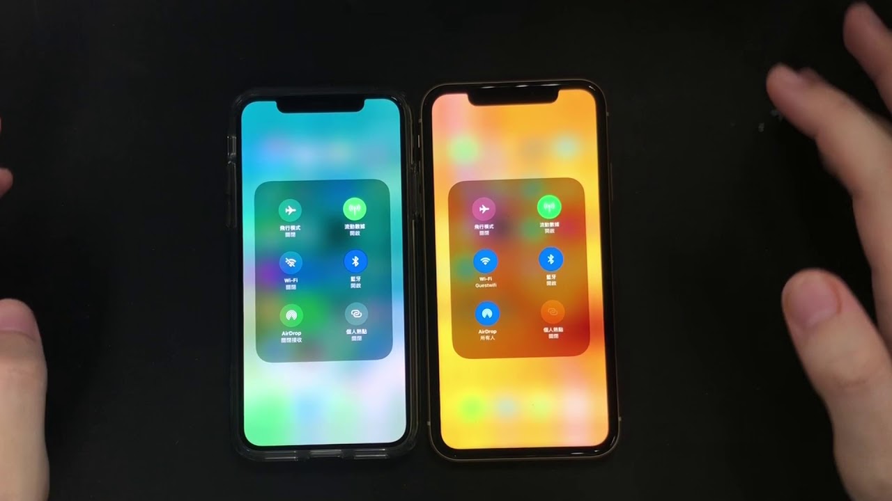 iPhone XR @ Haptic Touch  vs iPhone XS @ 3D Touch