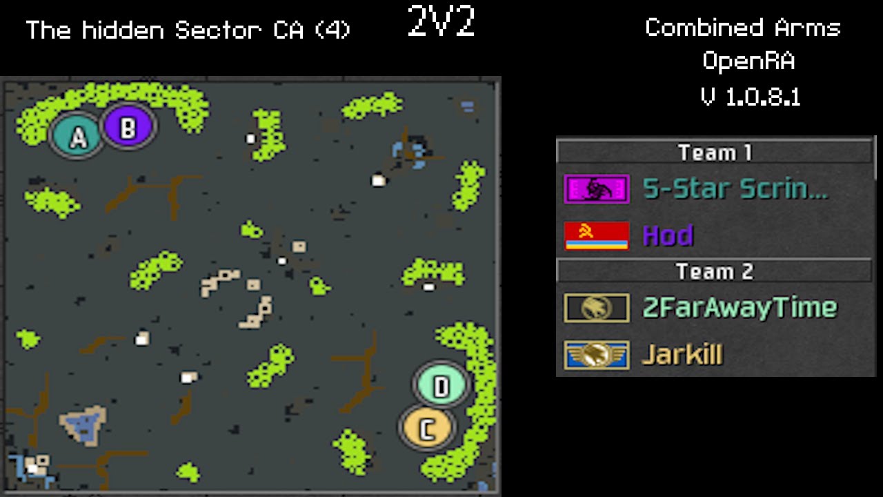 304# - Team game - 2 - 31/01/2026 - 2v2 - Combined Arms V1.0.8.1 (OpenRA)