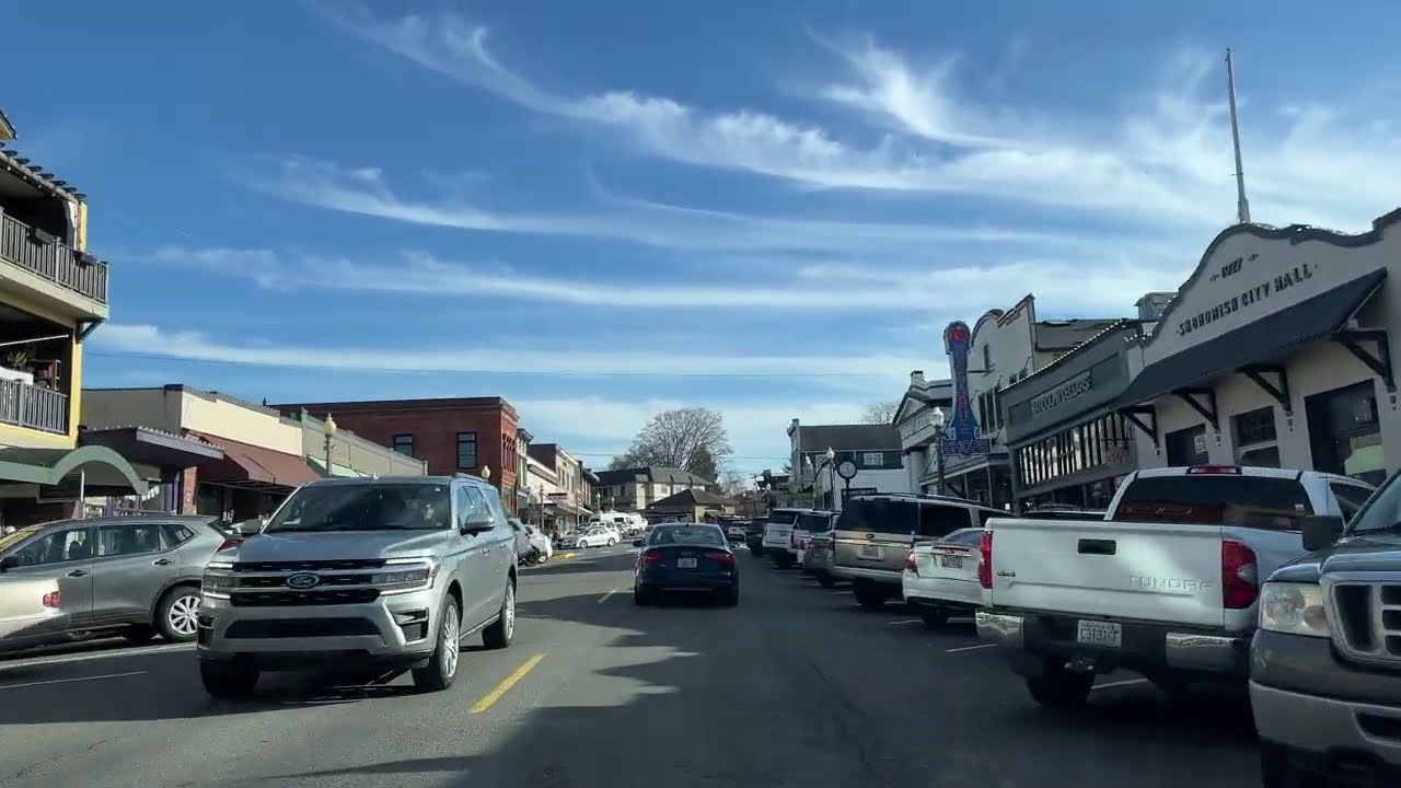 Sunny drive through Snohomish, WA.| February 5, 2026