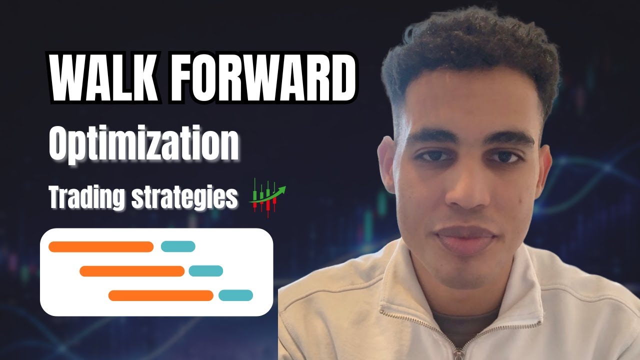 How to do a WALK FORWARD optimization in AmigoQuant - Build trading bots without coding