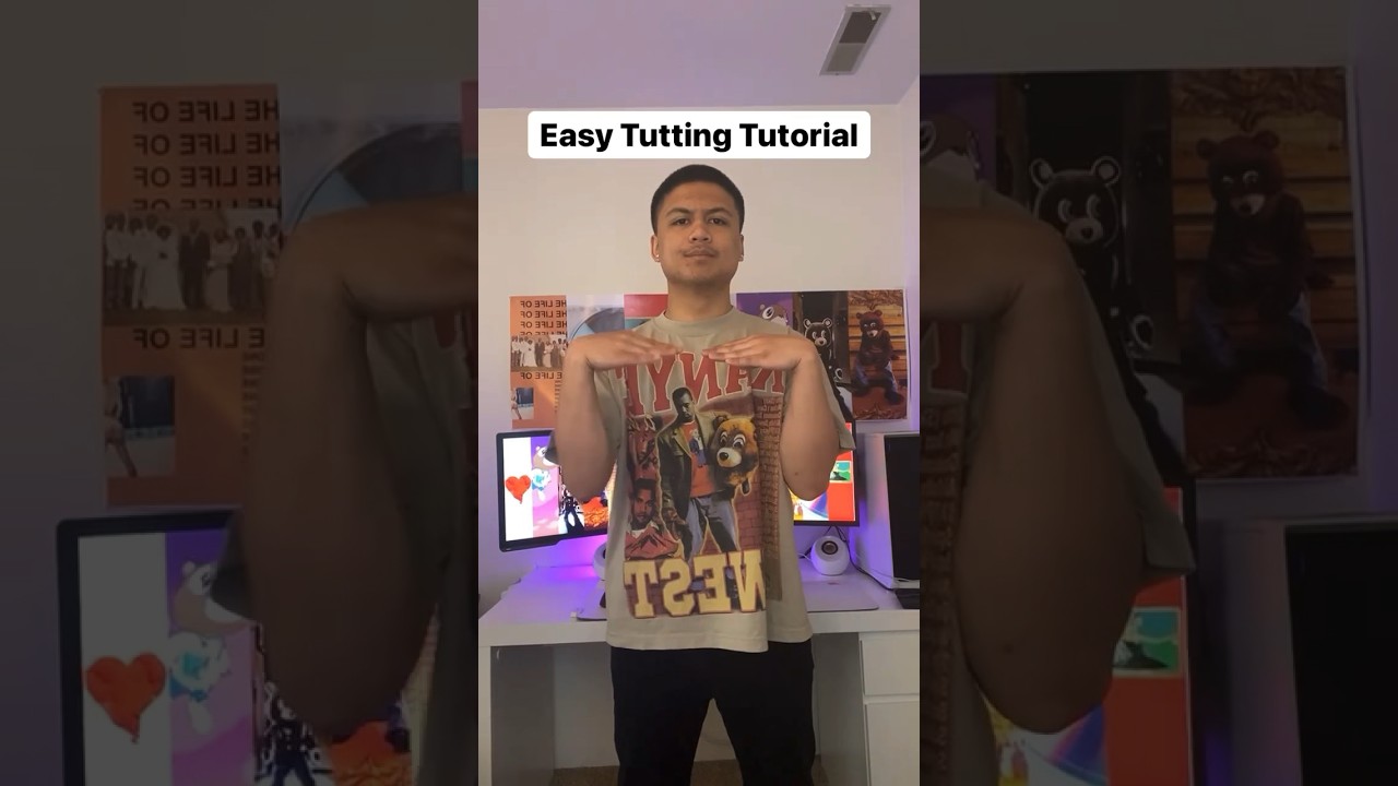 EASY TUTTING TUTORIAL FOR BEGINNERS #tutting