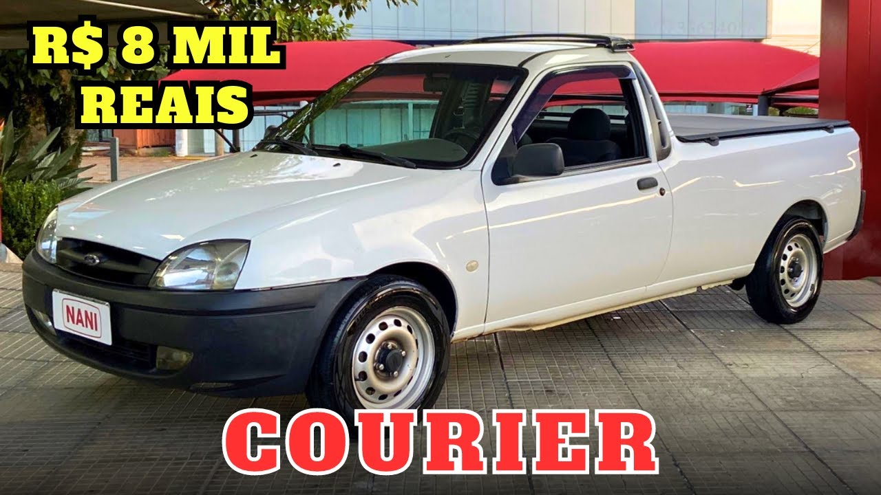 FORD COURIER À VENDA POR APENAS 8 MIL REAIS