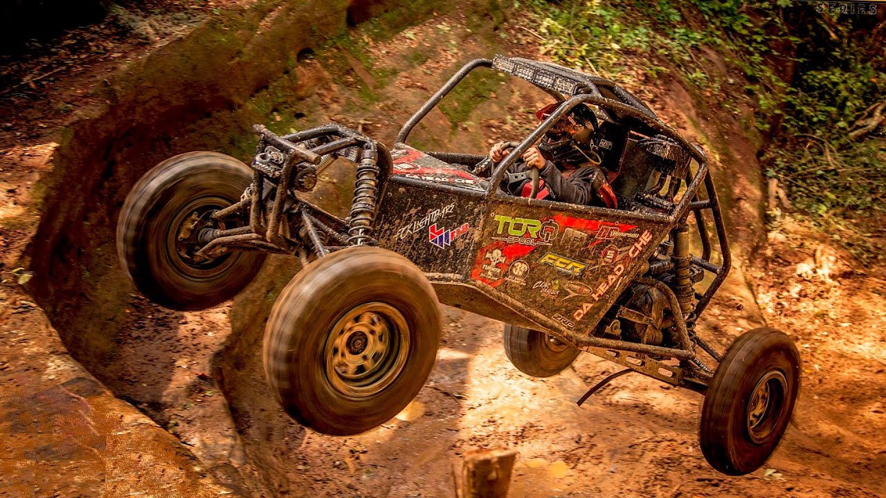 RZR BUGGY CONQUERS THE WATERFALL Blue Holler Bounty Hill