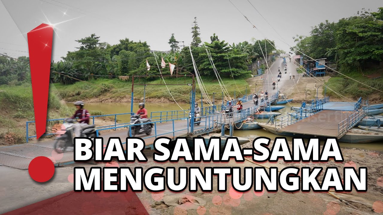 Jembatan Perahu Haji Endang Terancam Ditutup, Apa Kata Pihak BBWS?