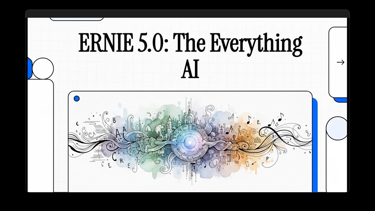 ERNIE 5.0: The Everything AI