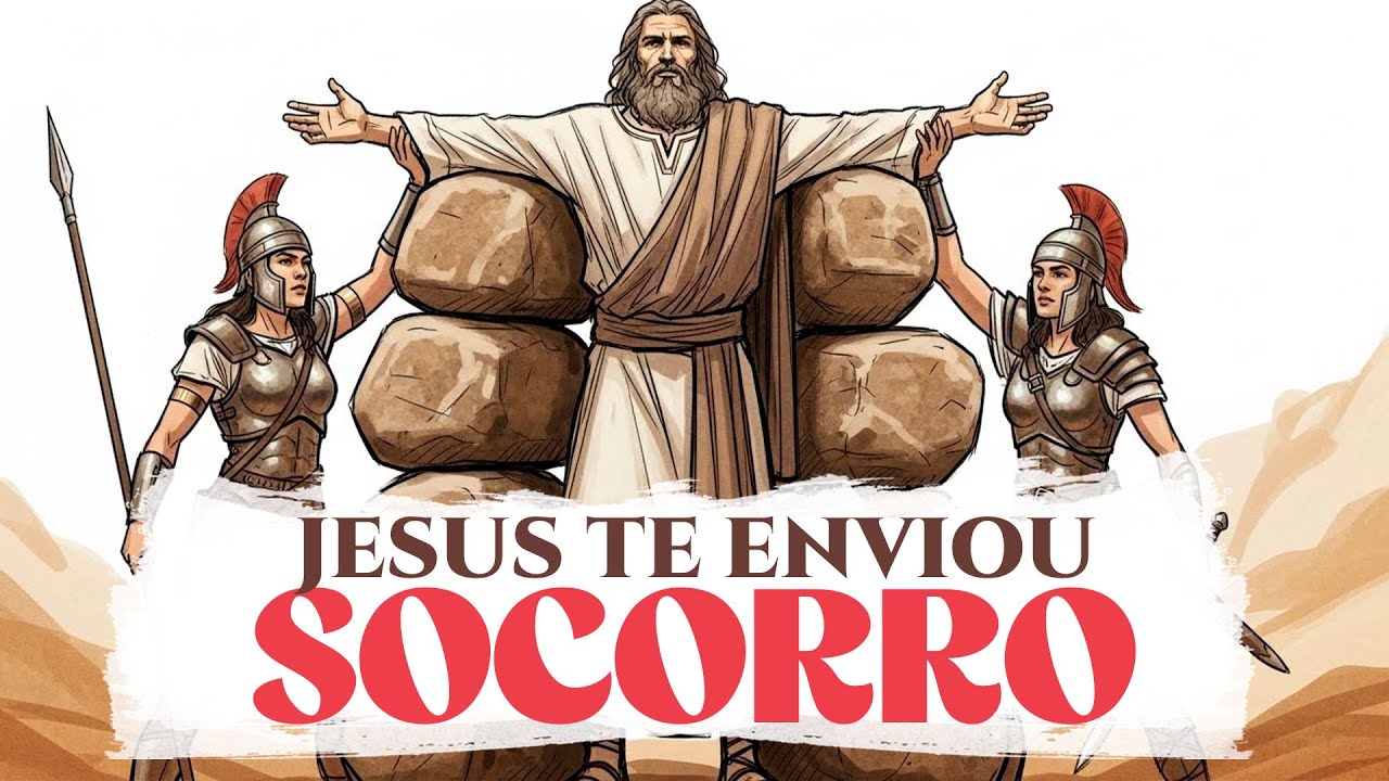 Você não vai mais Lutar Sozinha! O Socorro que Deus Levantou para Você #louvor HINO DE RESPOSTA