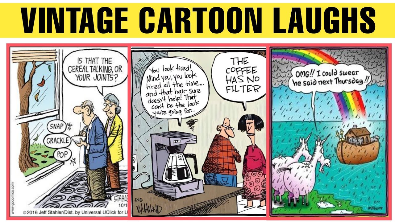Classic Comics for Instant Laughs 😂 | Funniest Vintage Cartoon Laughs