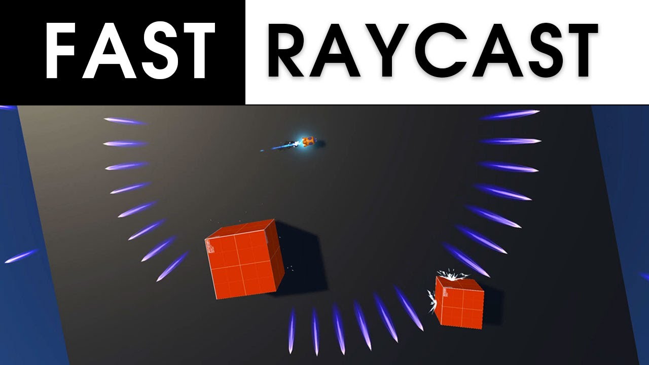 RAYCASTING Made Insanely Fast for Collision Detection!