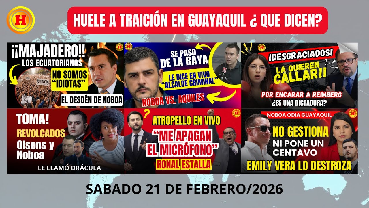 🩸 ¿YA OLVIDARON A JORGE GLAS Y AQUILES ÁLVAREZ? ¡LA DERECHA QUIERE BORRAR LA MEMORIA DEL PUEBLO!