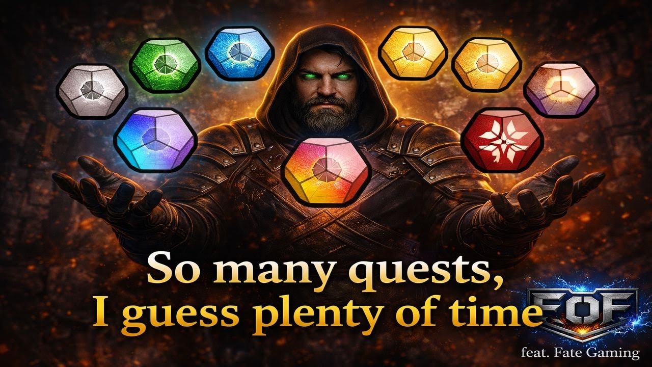 So many quest, plenty of time now!