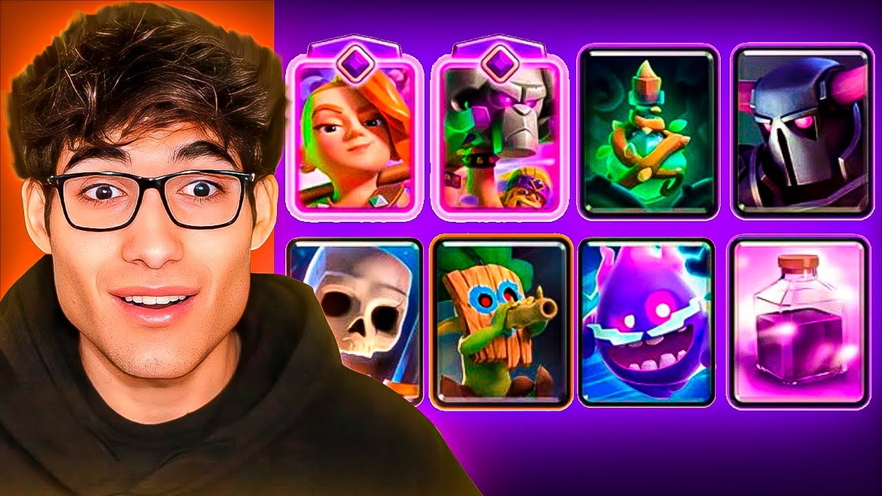 🤯 EL MAZO MÁS RANDOM Y MÁS EFECTIVO DE CLASH ROYALE TIENE PEKKA