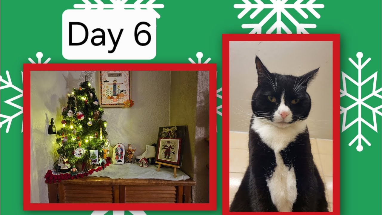 Littleworkroomcrafts vlogmass day 6.