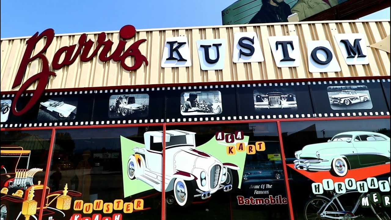 Бэтмобиль Инвентор проводит гаражную распродажу в BARRIS KUSTOM