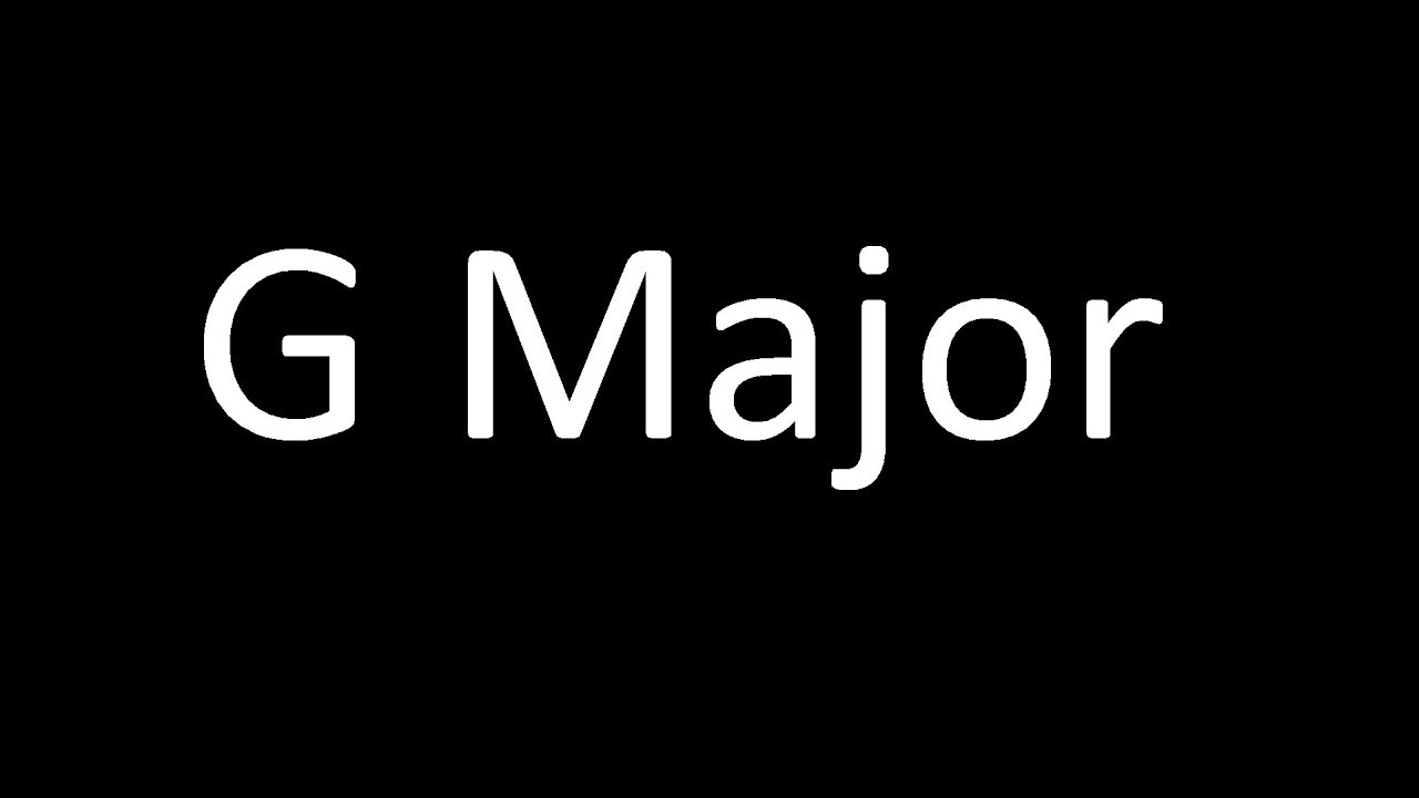 G Major (Notes) - Piano Backing Track | Sad Backing Tracks