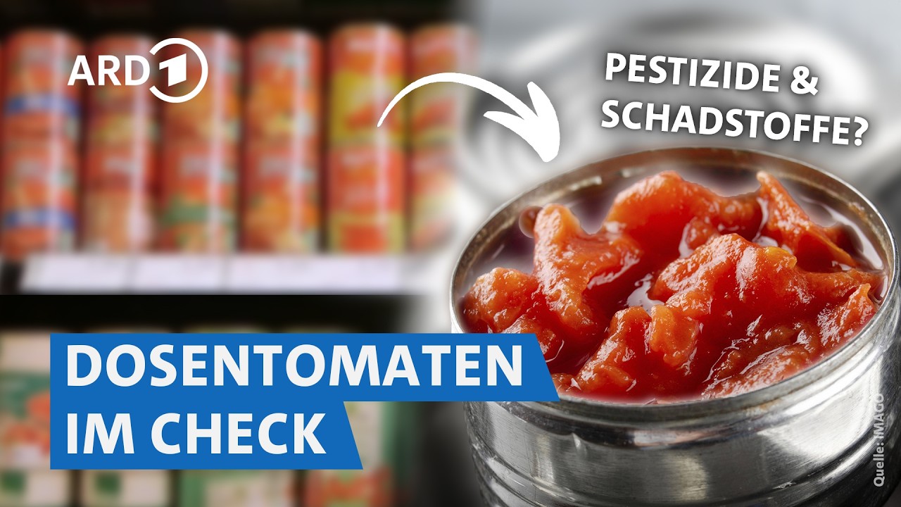 Tomatenkonserven: In welcher Dose steckt gute Ware? | Marktcheck SWR