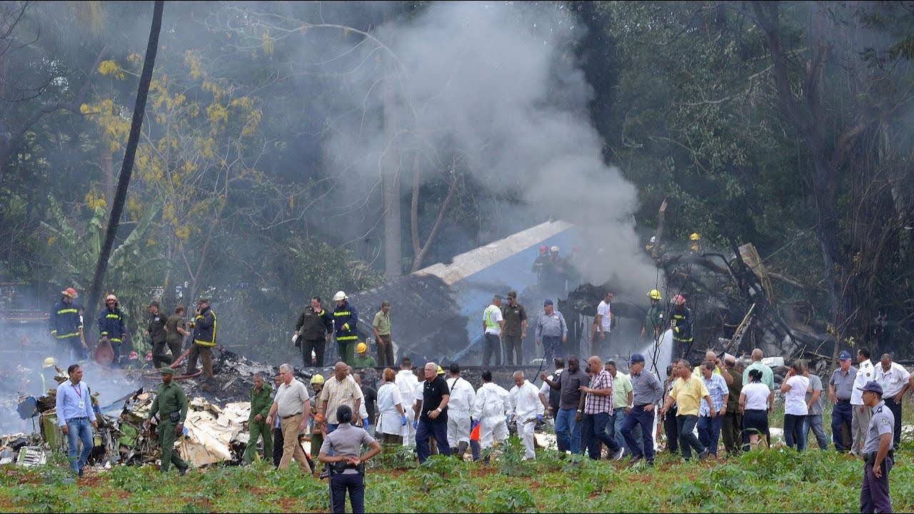 Passenger plane crashes in Havana, Cuba