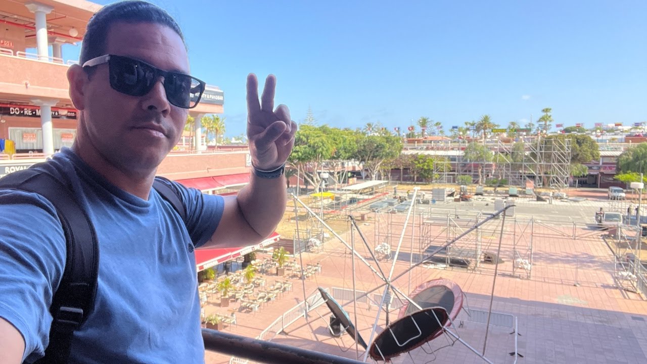 🏖️**Paseo en VIVO por Playa del Inglés – ¡Sol, gente y buen rollo!**🎥 🇮🇨