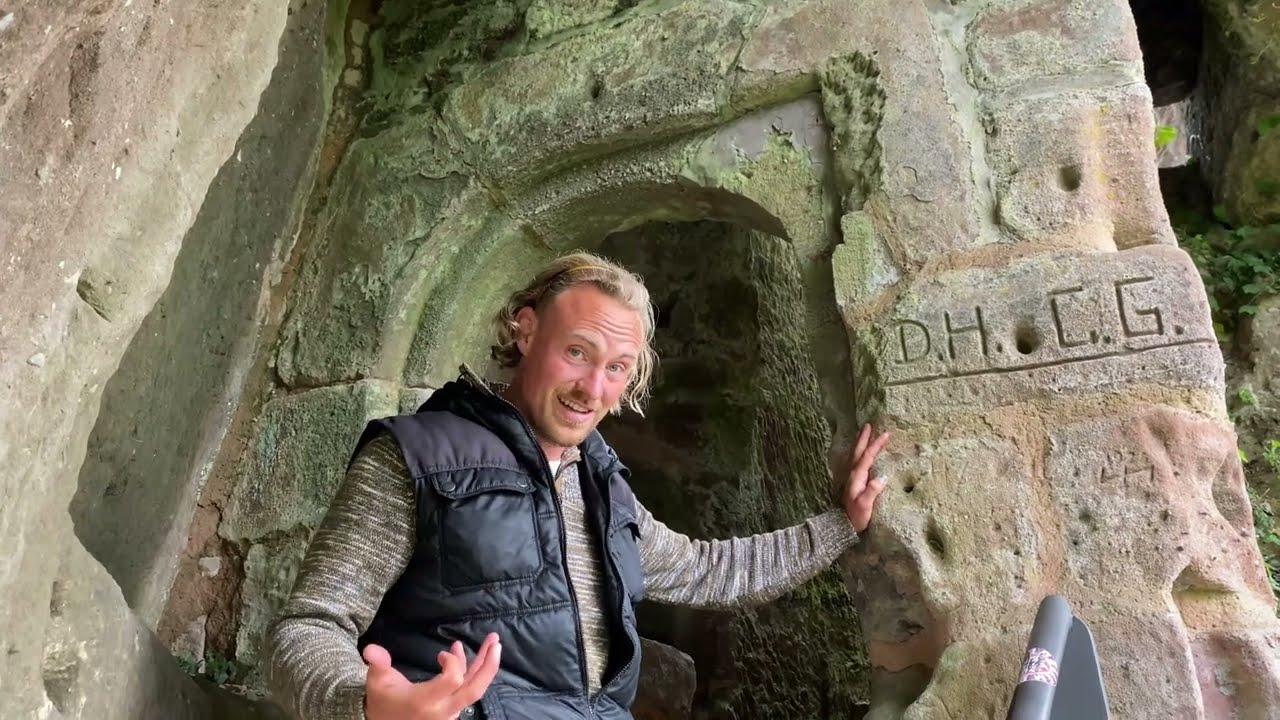 Die Falkenburg im Pfälzer Wald - Meister der alten Zeit