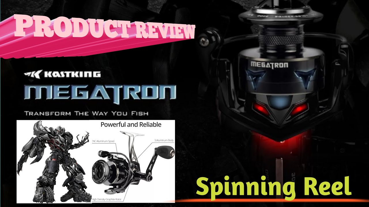 KASTKING MEGATRON SPINNING REEL | PRODUCT REVIEW - recommended for Newbie Anglers