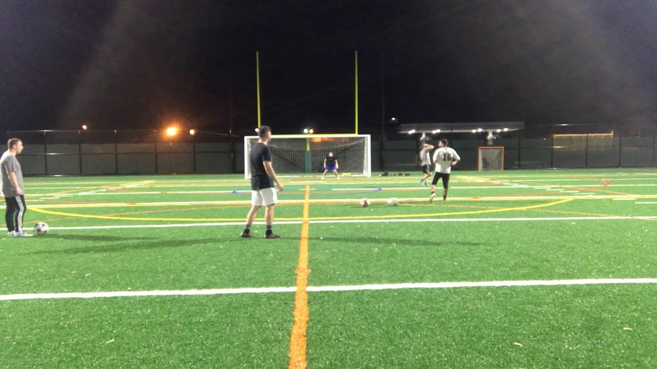 FOOTBALL AT NIGHT PART 1!! INSANE SHOTS TEKKERS FREESTYLE TRICKS AND MORE!!