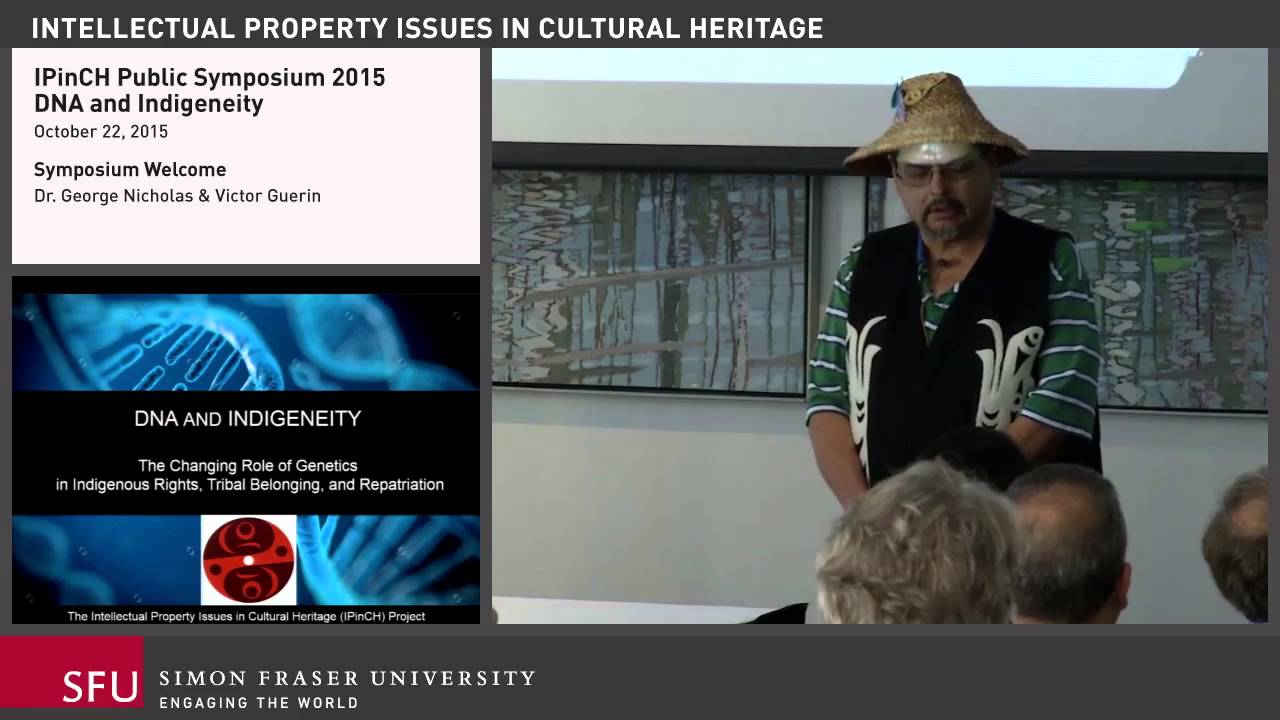 George Nicholas & Victor Guerin: Symposium Welcome