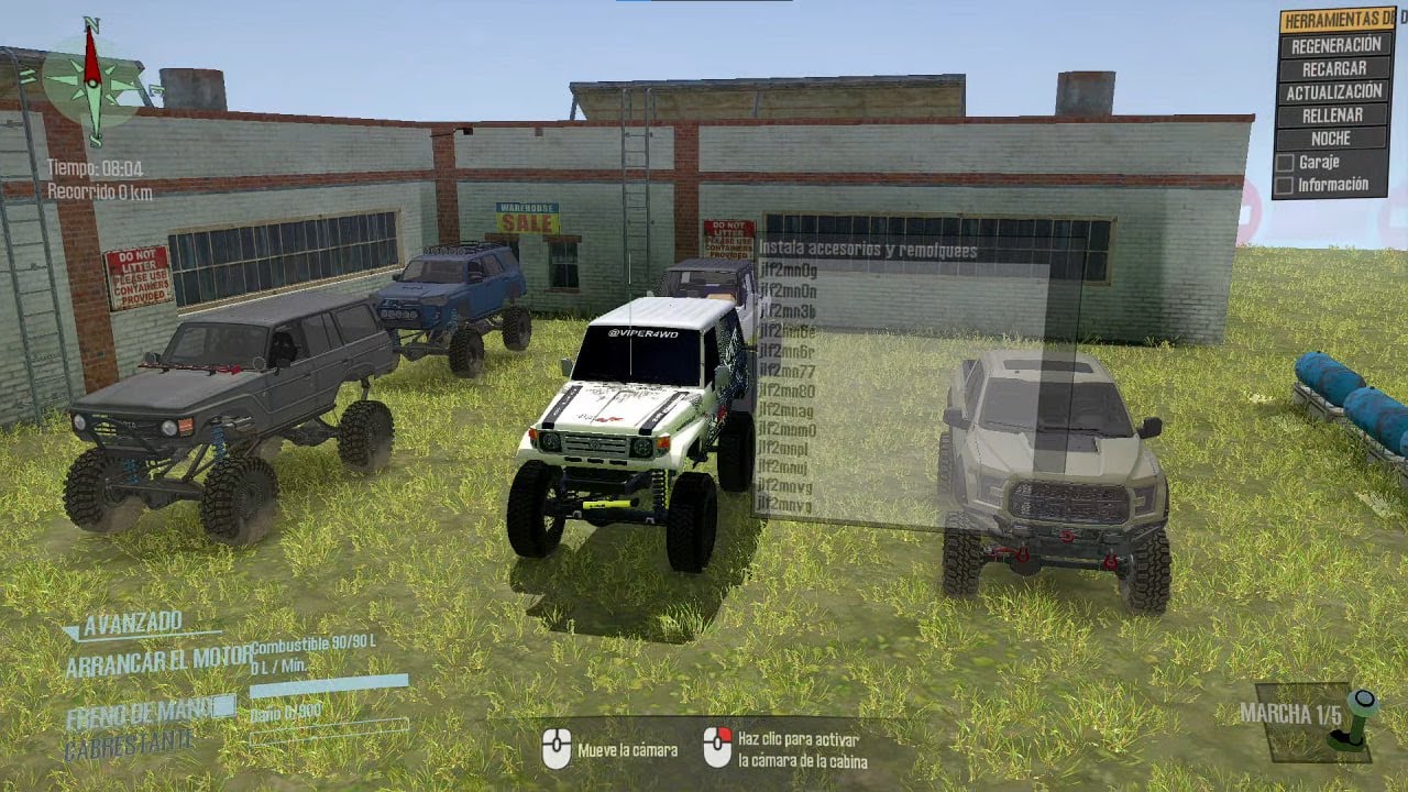 TOYOTAS Y FORD MUDRUNNER