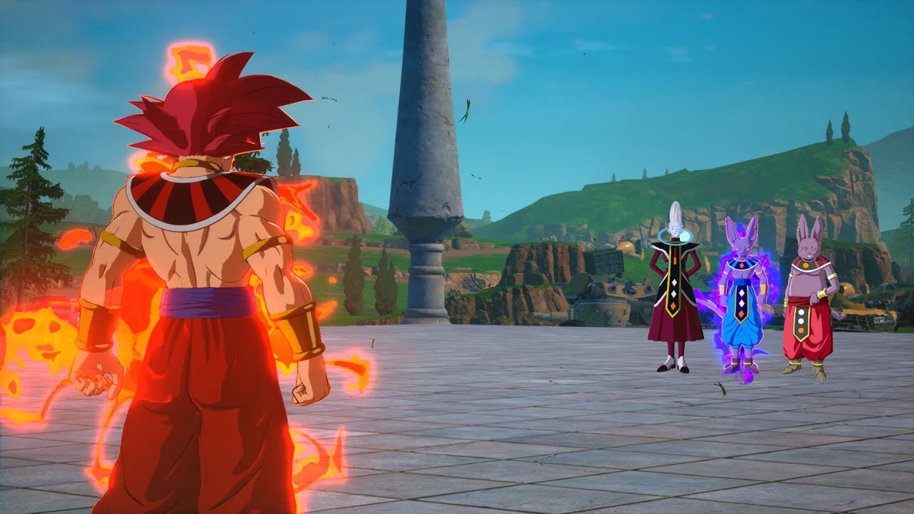Goku GOD Vs GODS & Angel! Dragon Ball Sparking Zero