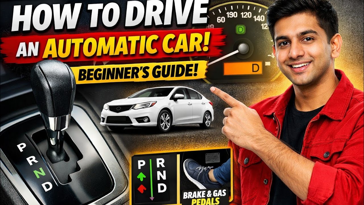 How to Drive an Automatic Car (for Beginners)