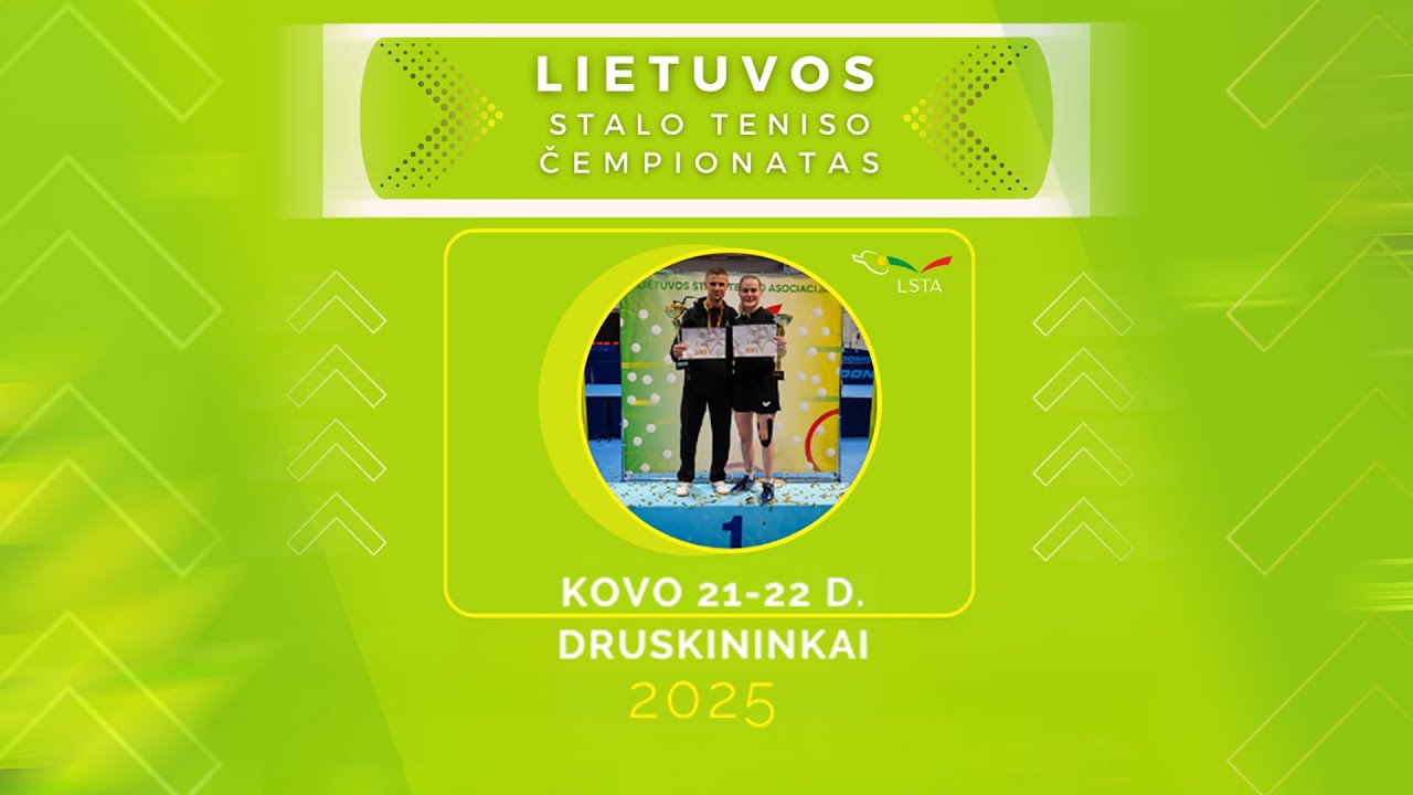 Lietuvos stalo teniso čempionatas 2025