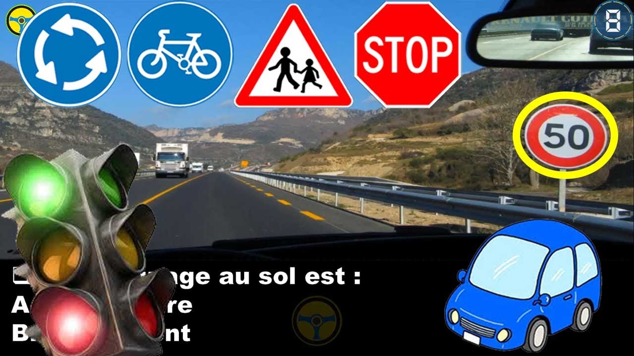 examen code de la route France 2021😘  @Code De La Route 2021  - test gratuit 11