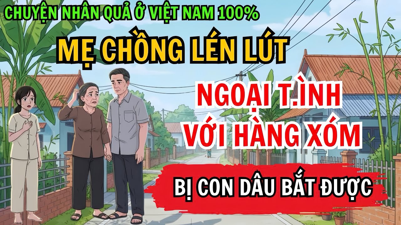 Mẹ Chồng Lén Lút Ngoại T.ình Với Hàng Xóm, Bị Con Dâu Bắt Được Và Cái Kết Cả Làng Phải Rùng Mình