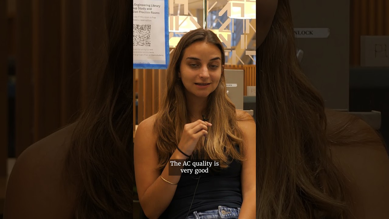 The best AC spots on Columbia's campus #columbia #nycsummer #airconditioner