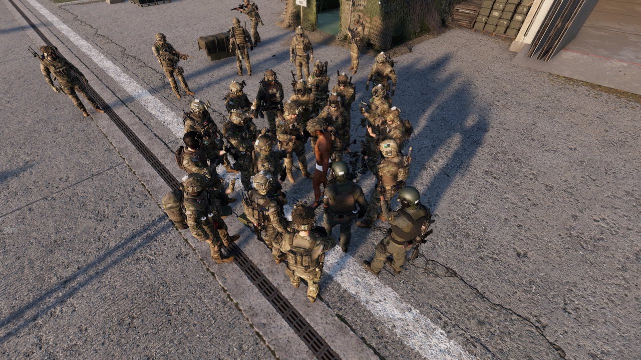 101st CQB Training live fire drills
