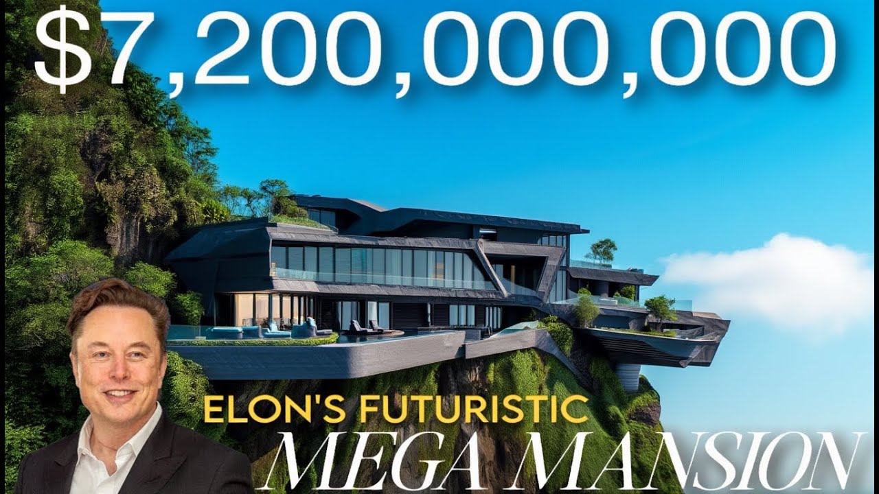 Inside ELON MUSK’s $7.2 Billion “Mansion X” 🚀 A Home Straight Out of a Sci-Fi Movie
