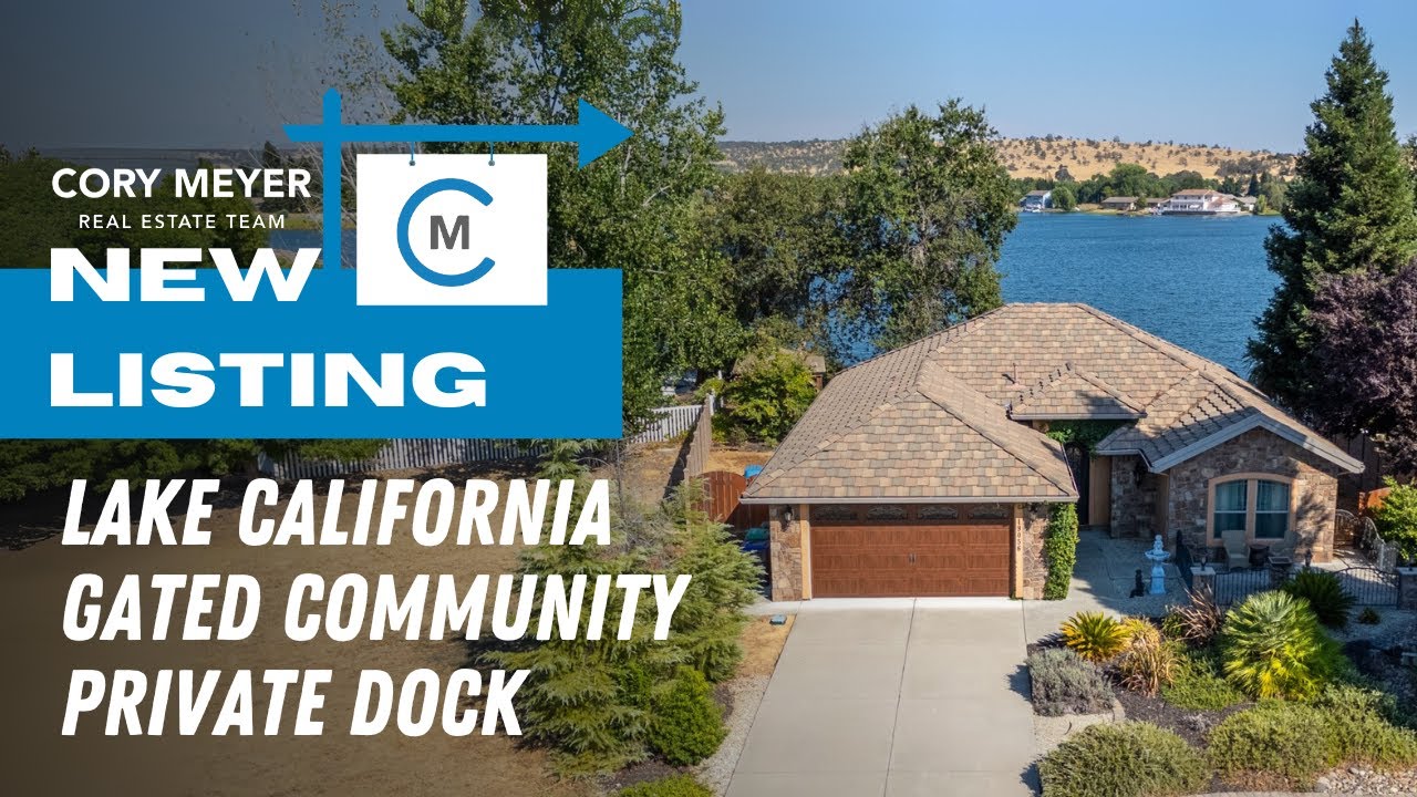 Modern House With A Private dock On The Lake: NorCal Real Estate